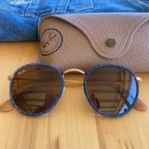 Ray Ban Original  Denim Round Craft  3475 Q , 50[] 21 , 145 3N